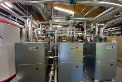 Multiple Air Source & Ground Source Heat Pumps